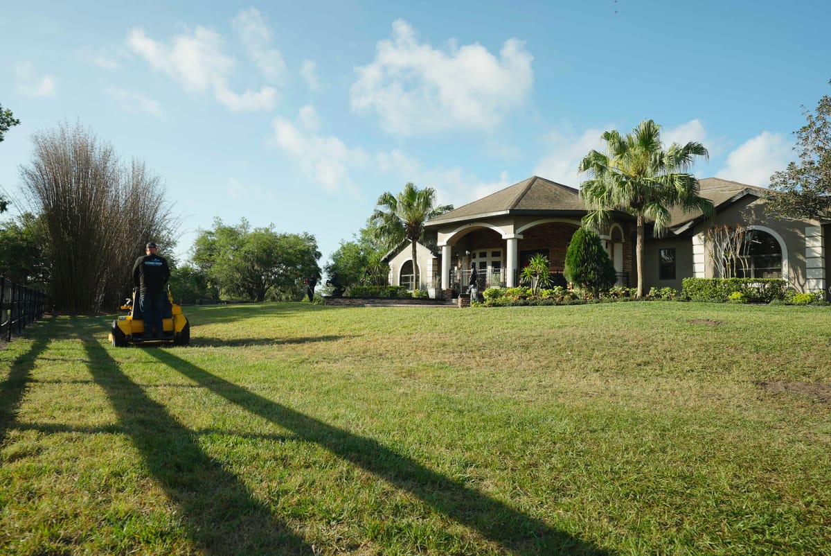 Professional lawn care service 2